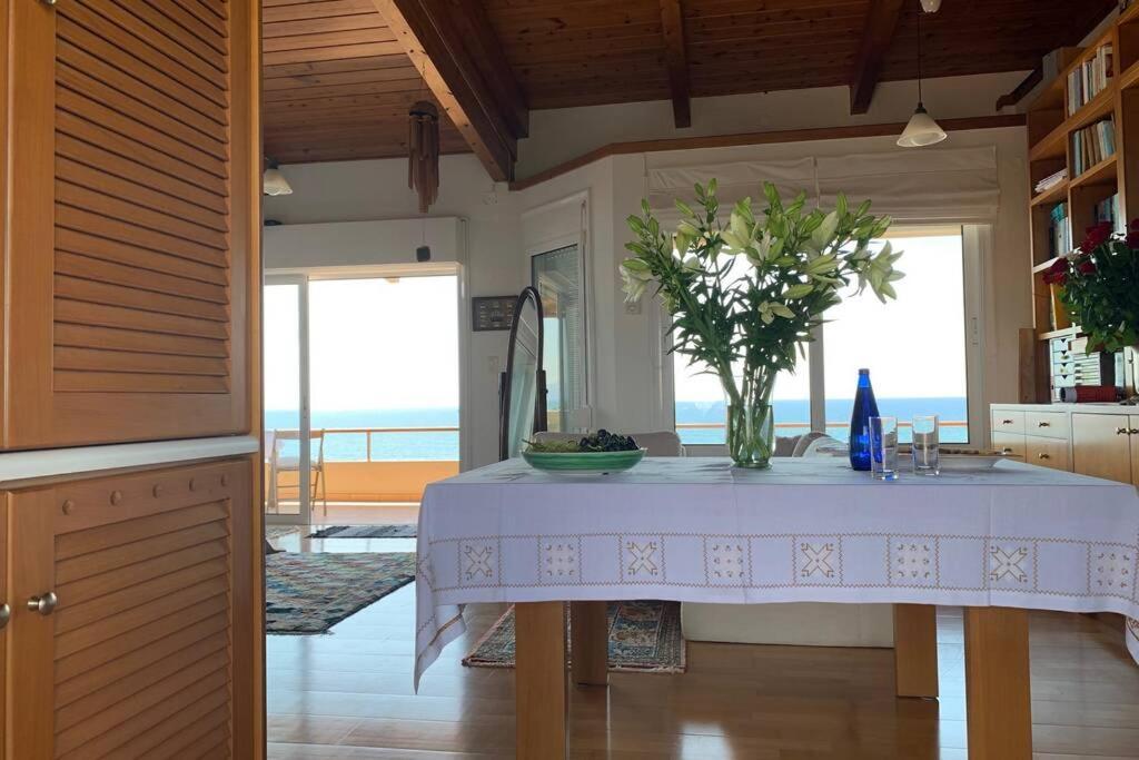 360º Suite With Endless Views To The Ionian Sea Mytikas  Exterior foto